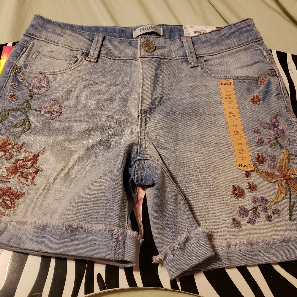 Girls Jean Shorts